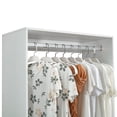 thumbnail image 7 of ModMakers 31.5" W Wood Closet System, 1-Shelf, 4-Drawer Closet Organizer, White, 7 of 7