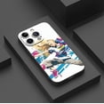 thumbnail image 3 of Proteja su iPhone con estilo con esta divertida funda plateada mate de doble capa con dibujos animados para teléfono, 3 of 4