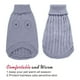 thumbnail image 3 of Suéter para perros pequeños, suéter para clima frío, ropa clásica de cuello alto, gruesa y cálida., 3 of 5