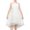 White, variant on Sunny Fashion Girls Dress Tropical Leaf Sleeveless Hawaiian Style Beach Holiday Summer 7 Years