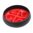 thumbnail image 3 of Comedero para mascotas con soporte de goma antideslizante, diseño de agitación para gatos y perros Alimentación de Agua, 4 Sunnimix Tazón de alimentación lenta para perros, 3 of 6