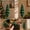 C, variant on Crochet Christmas Tree DIY Kit for Beginners, Handmade Holiday Tabletop Decor Set with Soft Yarn and Tools, Christmas Craft Kit for Adults and Teens, DIY Gift Making Supplies, Style A