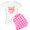 With Pink Pant, variant on CafePress - Kawaii I Love Pigs Women's Light Pajamas - Women's Short Sleeve Print T-Shirt and Pants Light Cotton Pajama Set