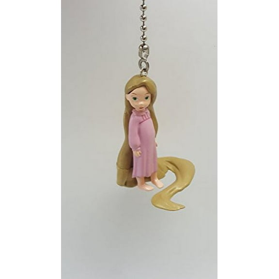 Tangled Baby Toddler Rapunzel 2" PVC Figure Chain Light Fan Pull Figurine