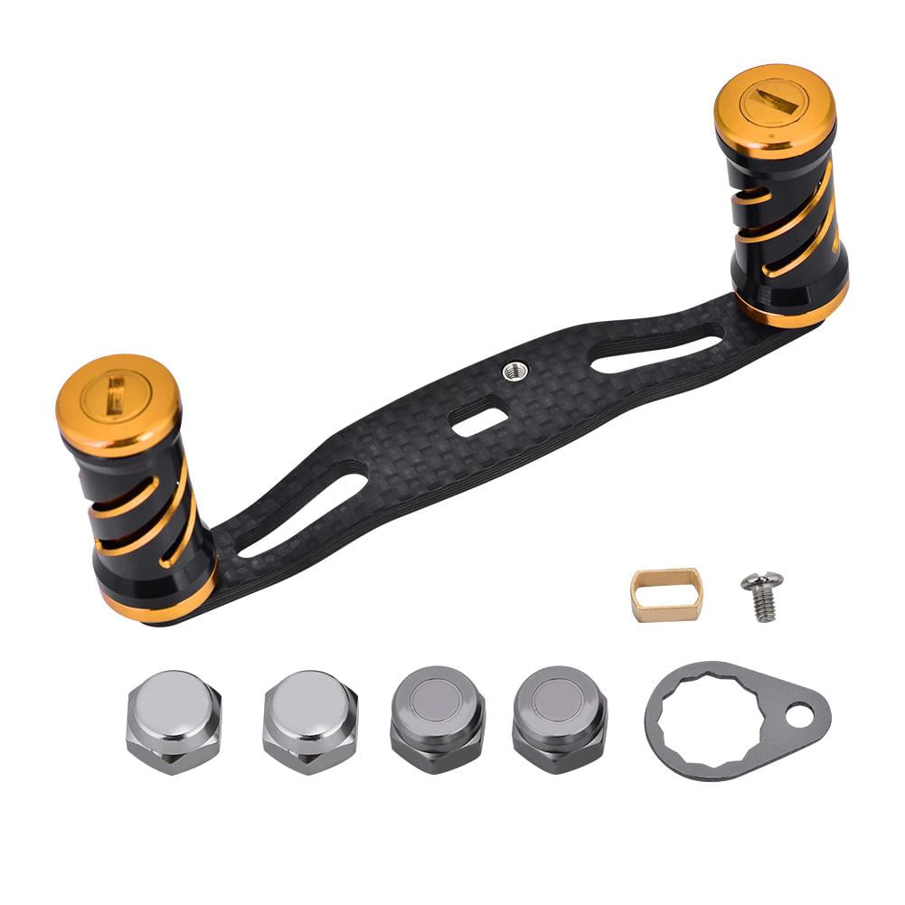 LYUMO Fishing Reel Handle Carbon Fiber Frame with Fittings Replace