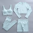 thumbnail image 1 of Ropa deportiva sin costuras para mujer, conjuntos de Yoga, Sujetador deportivo de entrenamiento, ropa de gimnasio, mallas de cintura alta, chándal de Fitness para mujer, trajes atléticos Tan Jianjun unisex, 1 of 2