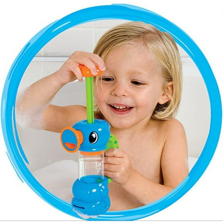 Child Baby Kids Bath Shower Swimming Pool Water Toys Duck Design Water Pump