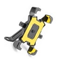thumbnail image 1 of Matsuzay Soporte de teléfono para bicicleta, soporte de bicicleta ajustable antideslizante de 4,5-6,8 pulgadas, accesorio de soporte de montaje portátil Electrónica Amarillo para espejo, 1 of 6