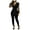 Black, variant on Jumpsuits for Women Dressy Fashion Overalls V-Neck Sequined Mesh Rompers Long Sleeve Pocket Long Jumpsuit Pantsuit Jumpsuits for Women Summer