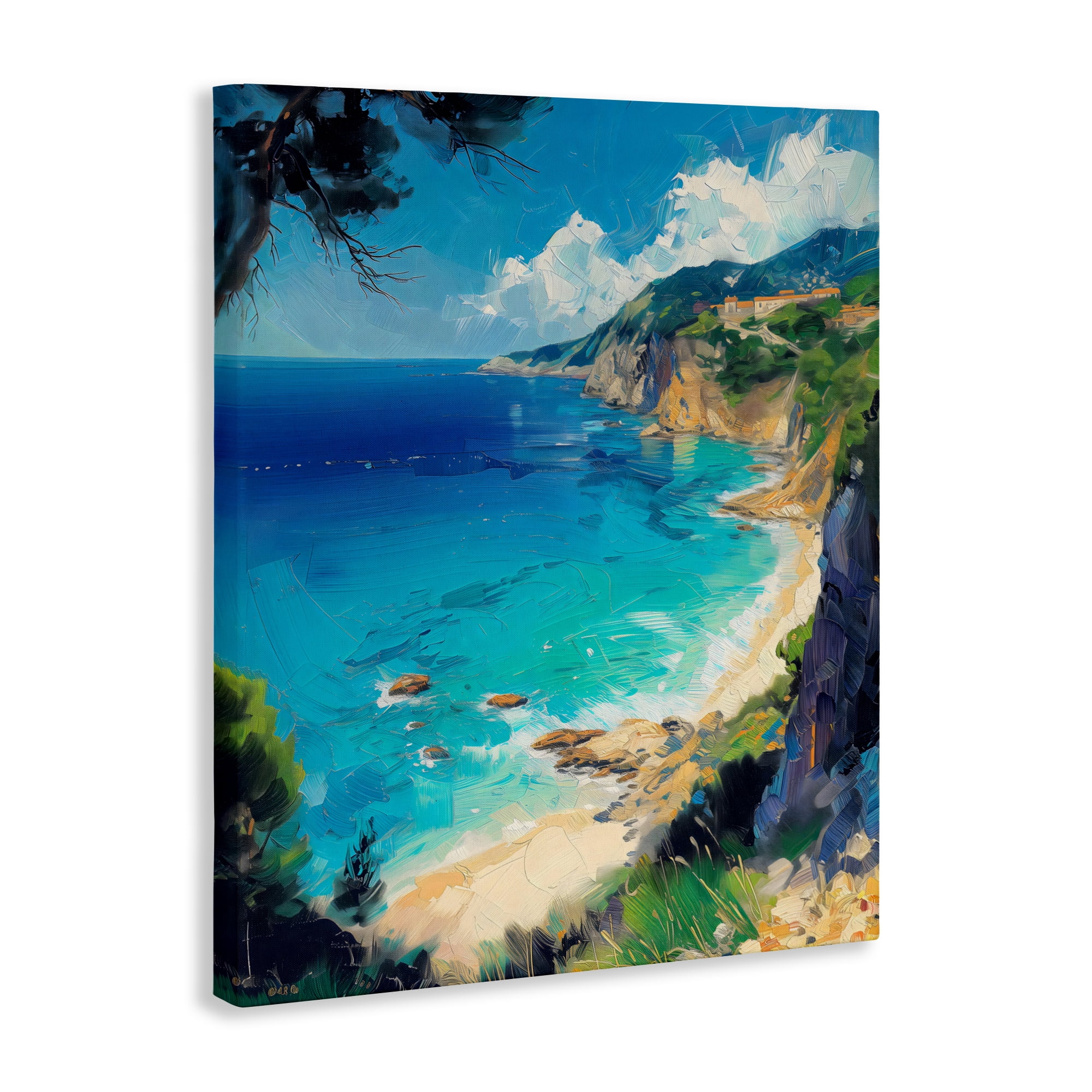 Stupell Industries View of Ocean Retreat Canvas Wall Art, design by Creative Studio
