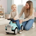 thumbnail image 2 of Gymax Voiture Pousse-Pousse pour Enfants Style Vintage Voiture Glissante à Propulsion par les Pieds avec Volant Vert, 2 of 10