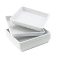thumbnail image 1 of 10 piezas Platillos para plantas Bandejas para plantas Bandejas para macetas Bandejas para goteo de agua para plantas Blanco, 1 of 8