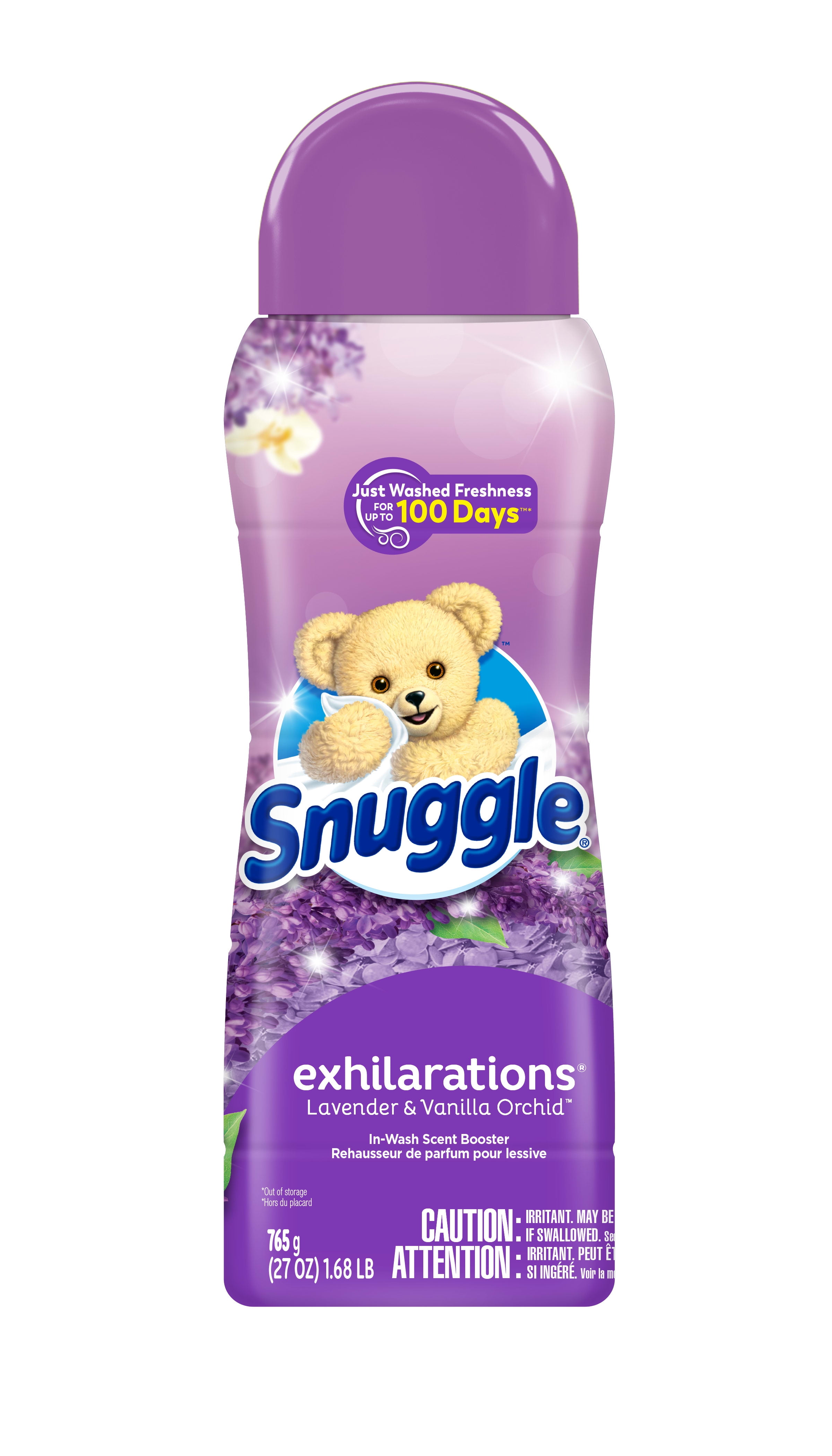 Snuggle Exhilarations Laundry Scent Booster Beads, Lavender and Vanilla Orchid, 27 Ounce