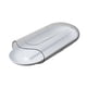 thumbnail image 1 of Dispensador de huevos rodante Organizador de huevos para refrigerador Contenedor organizador de huevos con ruedas para Blanco, 1 of 9