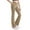 Khaki, variant on NAISIBABY Girls Flare Leggings 14T, with Side Pockets Stretch Bell Bottoms High Waist Yoga Dance Pants Hot Pink (6-15T)