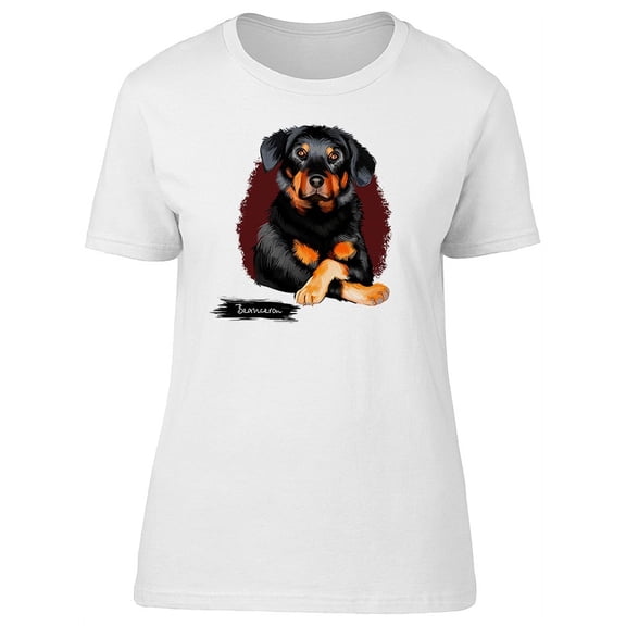 Beauceron, Berger De Beauce Dog T-Shirt Women -Image by Shutterstock, Female x-Large