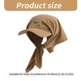thumbnail image 3 of Quick Drying Headscarf Sport Hat Trucker Hat Unique Baseball Hat Adjustable Hiking Hat for Travel Fitness Workout thin green, 3 of 4