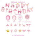 thumbnail image 5 of Godderr Ballerina Birthday Party Decorations Ballerina Balloons Pink and White Balloons Ballet, 5 of 6