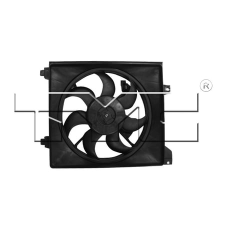a/c condenser fan assembly tyc 611080 fits 06-11 accent