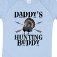 thumbnail image 4 of Inktastic Turkey Hunter Daddys Hunting Buddy Boys Baby Bodysuit, 4 of 5