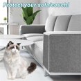 thumbnail image 4 of Anti Cat Scratch Sofa Cat Crawling Mat Sofa Protection Self-Adhesive Carpet Cats Scratch Board Cats Toys B, 4 of 5