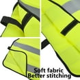 thumbnail image 3 of GOGO Kids Adjustable Reflective Vests, Reinforced High Visibility-Neon Green-L, 3 of 7