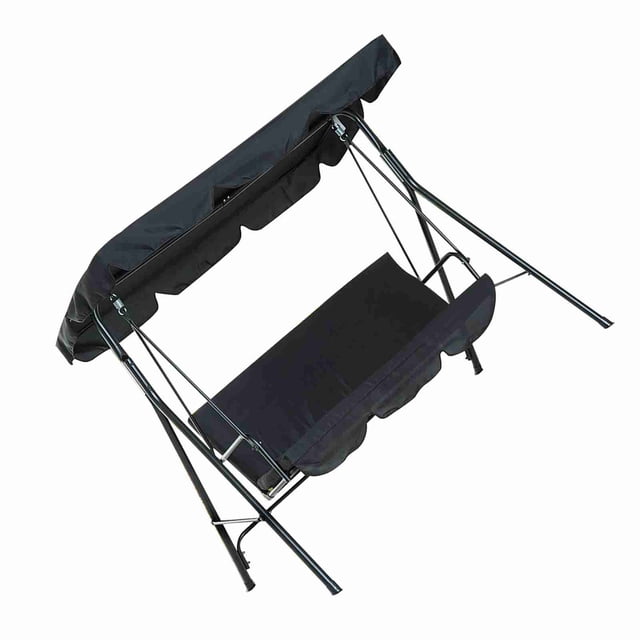 Reemplazo De Tello Para Silla De Columpio, Cubión Superior De Asiento De Columpio A Prueba De Agua, Cubuerta De Dosel Para Asiento De Columpio De Jardín Para Uso En Jardín Al