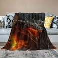 thumbnail image 2 of HENGT Fire Dragon Blanket, Dragon Gifts for Women Men, Cozy Fuzzy Soft Throw Blanket for Couch Bed Sofa Travel, Lightweight Plush Flannel Blankets and Throws, 2 of 6