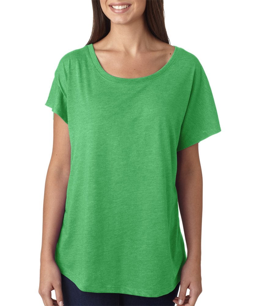 Women's Tri-Blend Dolman Fashion T-Shirt