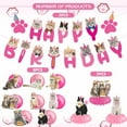 thumbnail image 2 of Cat Birthday Party Hanging Swirls - 20PCS Lovely Pink Cat Birthday Party Supplies Honeycomb Centerpieces Cute Cat Theme Birthday Party Decorations for Cats Kids Teens Adults, 2 of 6