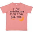 thumbnail image 3 of Inktastic I Love My Great Aunt To The Moon and Back Boys or Girls Toddler T-Shirt, 3 of 5