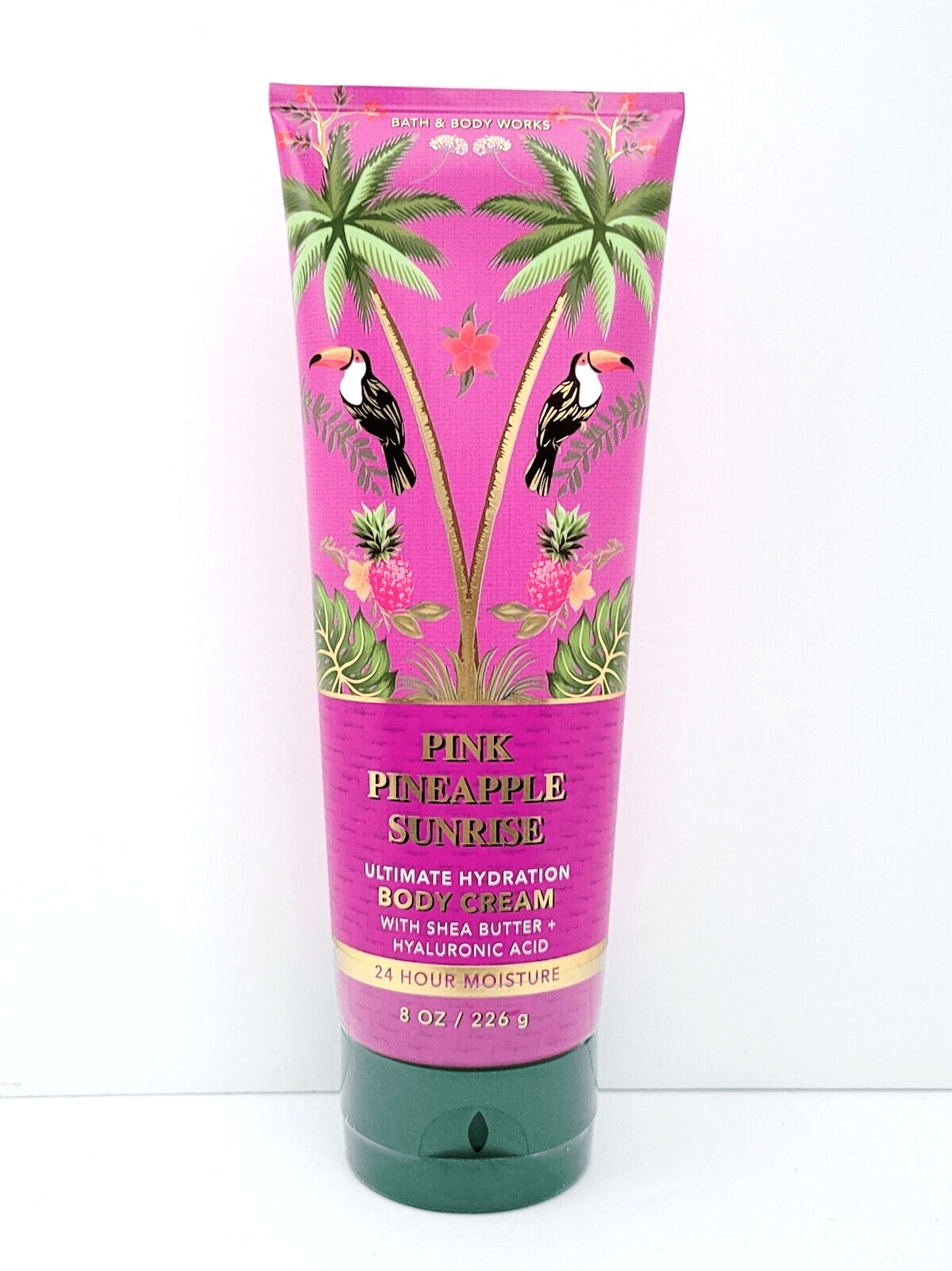 Bath and Body Works Pink Pineapple Sunrise Body Cream With Hyaluronic