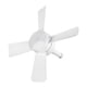 thumbnail image 1 of LED Fan Light Dimmable Screw Smart Remote Control Integrated Ceiling Fan Light Suitable for Bedrooms, 1 of 5
