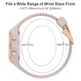 thumbnail image 5 of GOLDEN HOUR Waterproof Sport Women's Digital Chronograph Silicone Strap Watch, 5 of 10