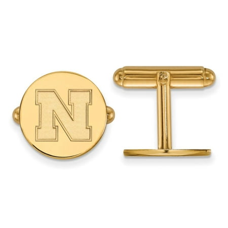 Nebraska Cuff Links (Gold Plated)
