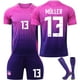 thumbnail image 1 of UEFA Euro 2024 Germany Away Team Kids Football Shirt With Socks NO.13 MULLER S, 1 of 2