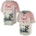 thumbnail image 3 of Every Fart is Love Note Schnauzer Guilty Face Happy Valentine's All Over Print 3D Baseball Shirt Miniature Schnauzer Dog Lover Softball Sport - 01016, 3 of 6