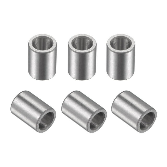 Unique Bargains 4mmx6mmx8mm Douille Roulements Acier Chromé Oilless Bushing 6 Pack