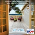 thumbnail image 2 of CounterArt "Beach House Welcome" Indoor/Outdoor Entryway Mat 29.5" by 17.75", 2 of 7