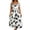 Black, variant on Dolkfu Artistic Dresses for Women Dressy Casual Long Square Neckline Short Sleeve Black Dresses Refined Abstract Chiffon Peasant Dresses Black,L