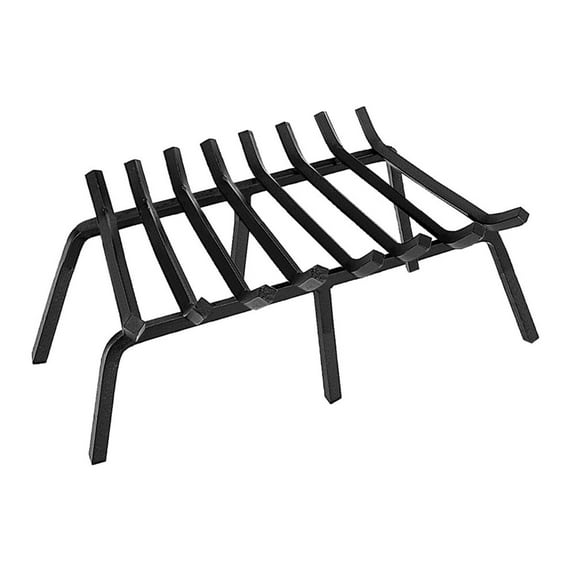 Minuteman International Tapered Iron Fireplace Grate 28 in x 17 in