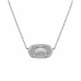 thumbnail image 1 of Kendra Scott 4217711458 Elisa Rhodium Necklace  Slate Cats Eye, 1 of 1
