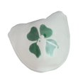 thumbnail image 2 of Durable Golf Mallet Putter Head Cover Head Protector PU Leather for Golfers white, 2 of 6