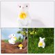 thumbnail image 2 of 12 Uds. Figura de conejo con micropaisaje, estatua de Animal de resina, decoración de mesa, Mini decoración de conejito, 2 of 6