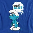 thumbnail image 2 of The Smurfs T-Shirt Think Blue Unisex Graphic Tee For Men & Women, 2 of 7