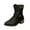 Black, variant on THDHVS Ankle Boots for Women,Womens Shoes,Wide Width Women's Ankle Boots with Side Zipper and Low Block Heel Black