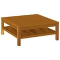 thumbnail image 3 of vidaXL 6 Piece Patio Lounge Set with Cream Cushion Solid Acacia Wood, 3 of 11