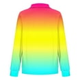 thumbnail image 4 of Mceream Women's Ribbed Knit Shacket Button Down Gradient Jackets Long Sleeve Sweater Shirts Fall Winter Trendy Cardigans Plus Size Winter Warm Outwear Chaqueta De Invierno Para Mujer Yellow XXL, 4 of 5