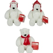 Coca-Cola Tomy Polar Bear Toys, Pack of 3