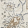 thumbnail image 5 of Nourison Serenity Home Traditional Indoor Area Rug Ivory Grey Blue 3'11" x 5'11", 5 of 8